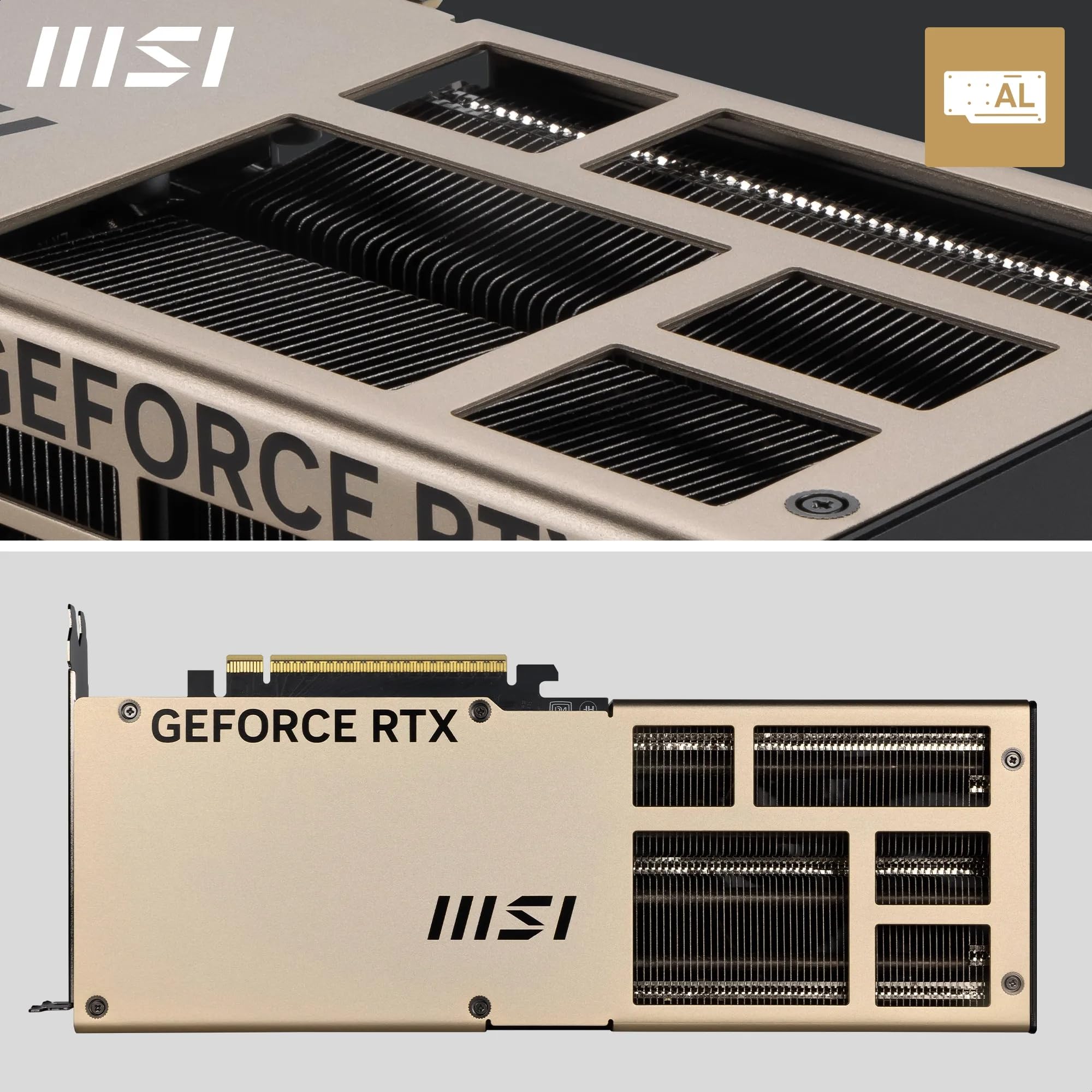 MSI NVIDIA GeForce RTX 5070 Ti 16G Inspire 3X OC Carte Graphique 16 Go GDDR7 (28 Gb/s/256 Bits), Refroidissement à Triple Ventilateur STORMFORCE - HDMI 2.1b, DisplayPort 2.1b, SFF Ready
