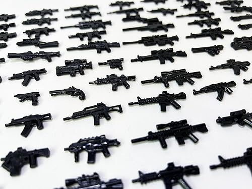 Miniatura 2 de Megapaquete de 86 armas diseñadas para LEGO y otras minifiguras
