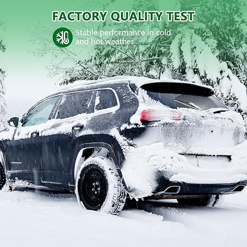 Miniatura 4 de Repuesto de limpiaparabrisas trasero de 14 pulgadas para Jeep Cherokee 2022-2014Hyundai Accent 2011-2007 Santa Fe 2012-2007 Tucson 21-16Mazda 3