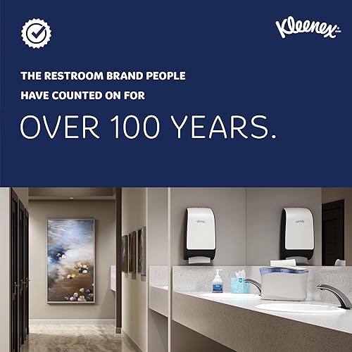 Miniatura 3 de Kleenex, Premier (13964), toallas de papel para la cocina, suave como tela, perforado, 24 rollos por caja, 70 hojas de papel Kleenex por rollo