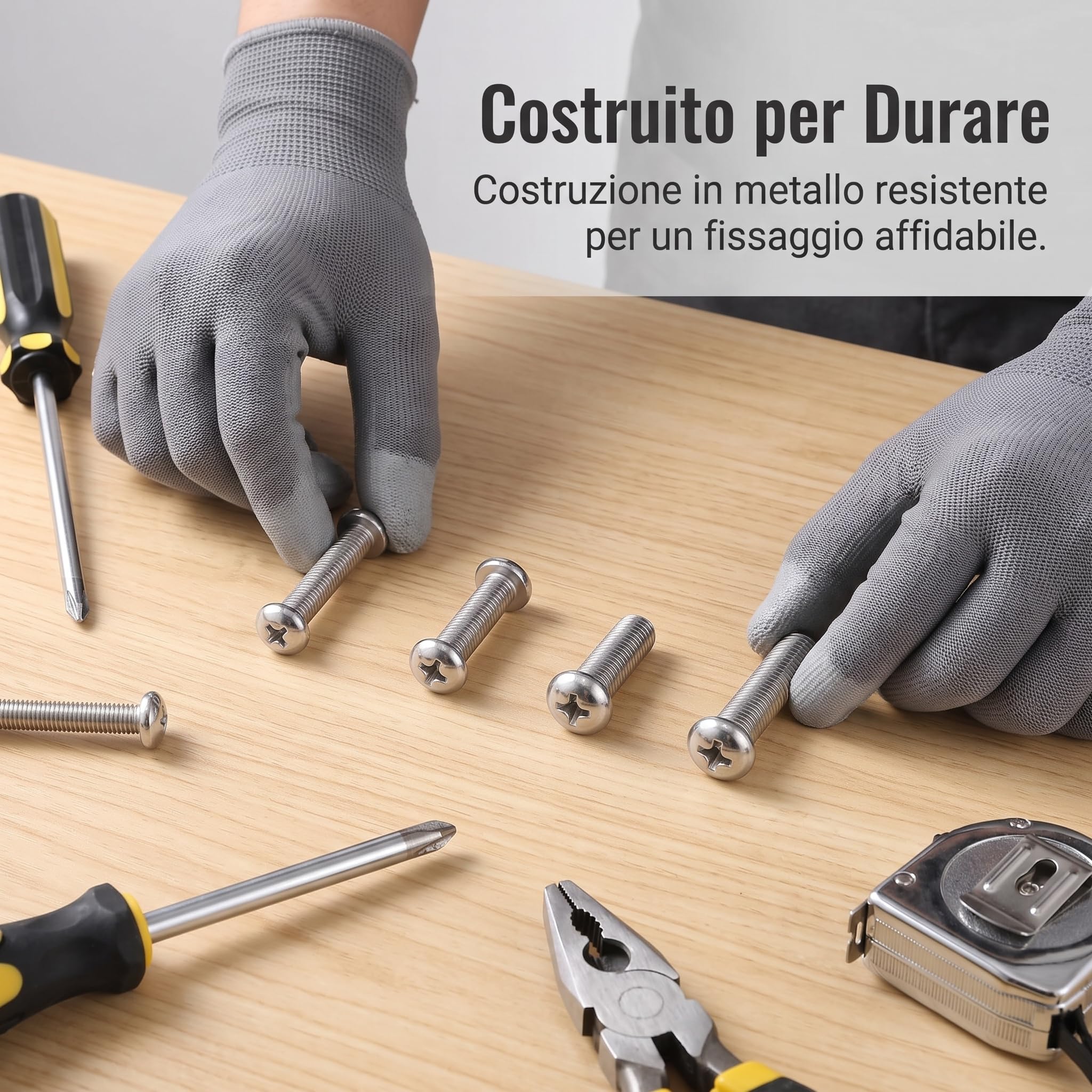 Viti Phillips a Testa, Standard GB818, Viti a Croce in Acciaio al Carbonio Zincato, per casa, size to 1