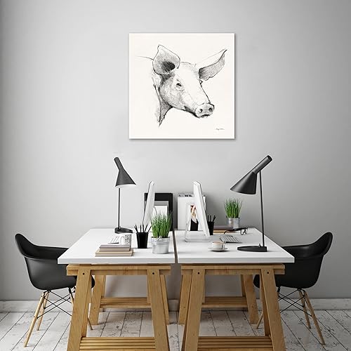 Miniatura 5 de Jaxson Rea "Life at Home VII Vintage Cream Gallery Wrapped Canvas by Avery Tillmon, 12" x 12"