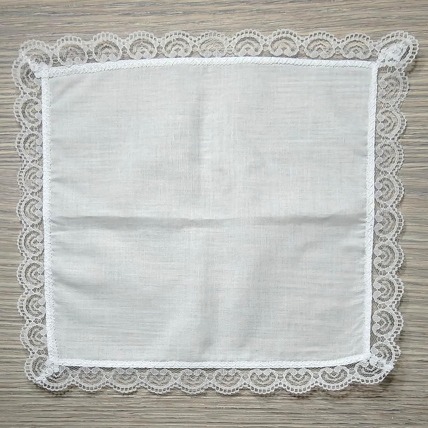 Custom Handkerchief For Men Women, Personalized Embroidered Initials Letters Monogrammed Name White Soft Cotton Wedding Hand Kerchief Hankie Hanky For Bride Groom Dad Mom Keepsake- 1 pc. - Image 7