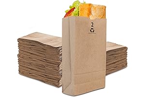 Bulk Pack of Kraft Lunch Sacks: Your Everyday Packaging Solution
