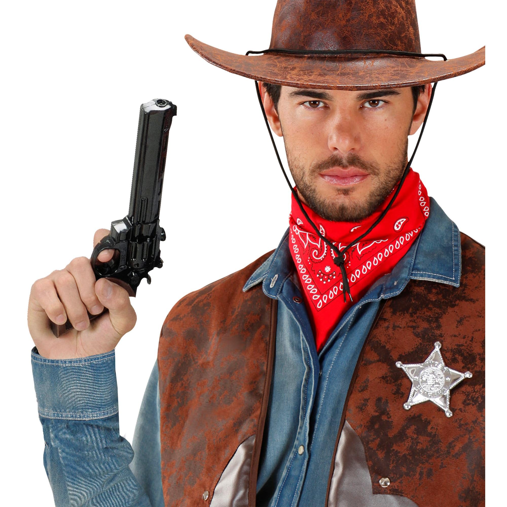 W WIDMANN MILANO Party Fashion - Pistolet à eau cowboy, Gris