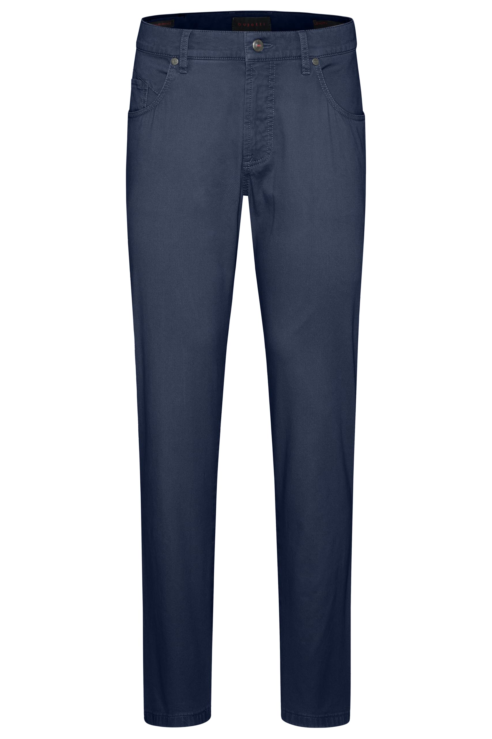 bugatti Men's 3224-56370a Slacks, Marine-370, 33 W/32 L