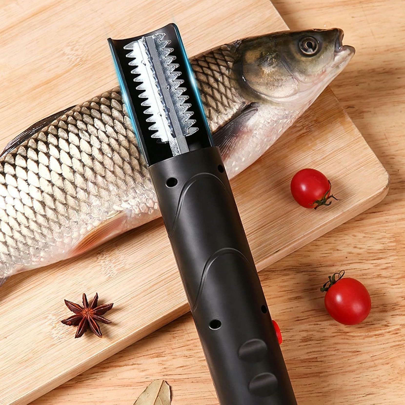 Échelle de poisson électrique pour préparer vos poissons frais après la pêche