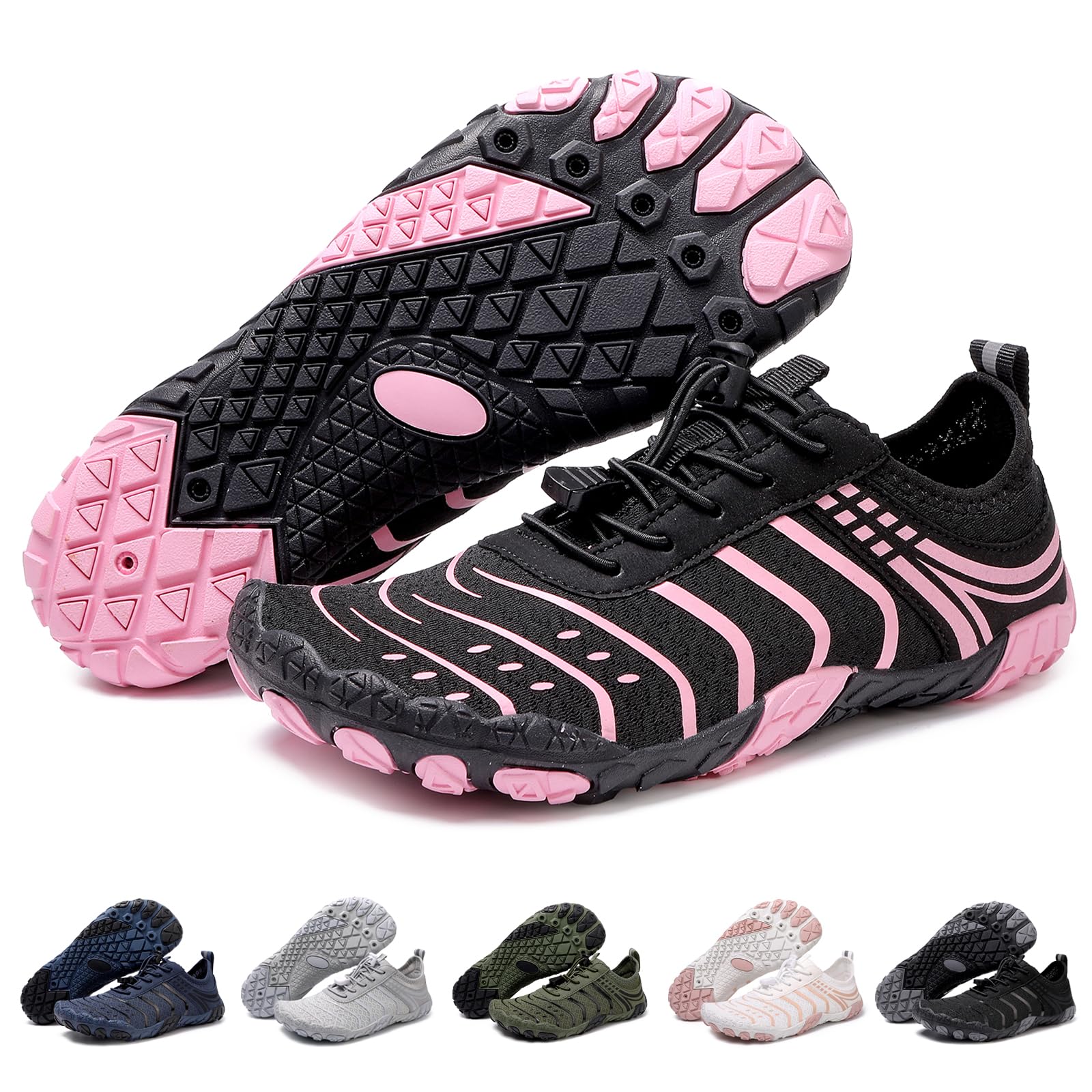 Barefoot Shoes Women Men Summer Beach Shoes Quick Drying Aqua Shoes Multifunctional Shoes Outdoor Barefoot Shoes Lightweight Breathable Swimming Shoes Comfortable Fitness Shoes-image-22
