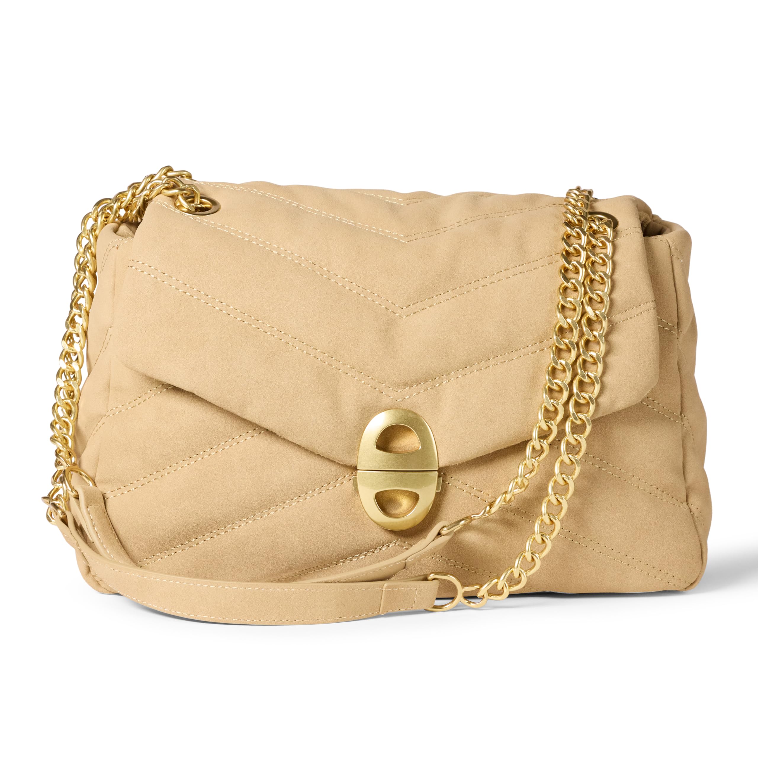 Amazon Essentials Donna Borsa Morbida con Patta Trapuntata