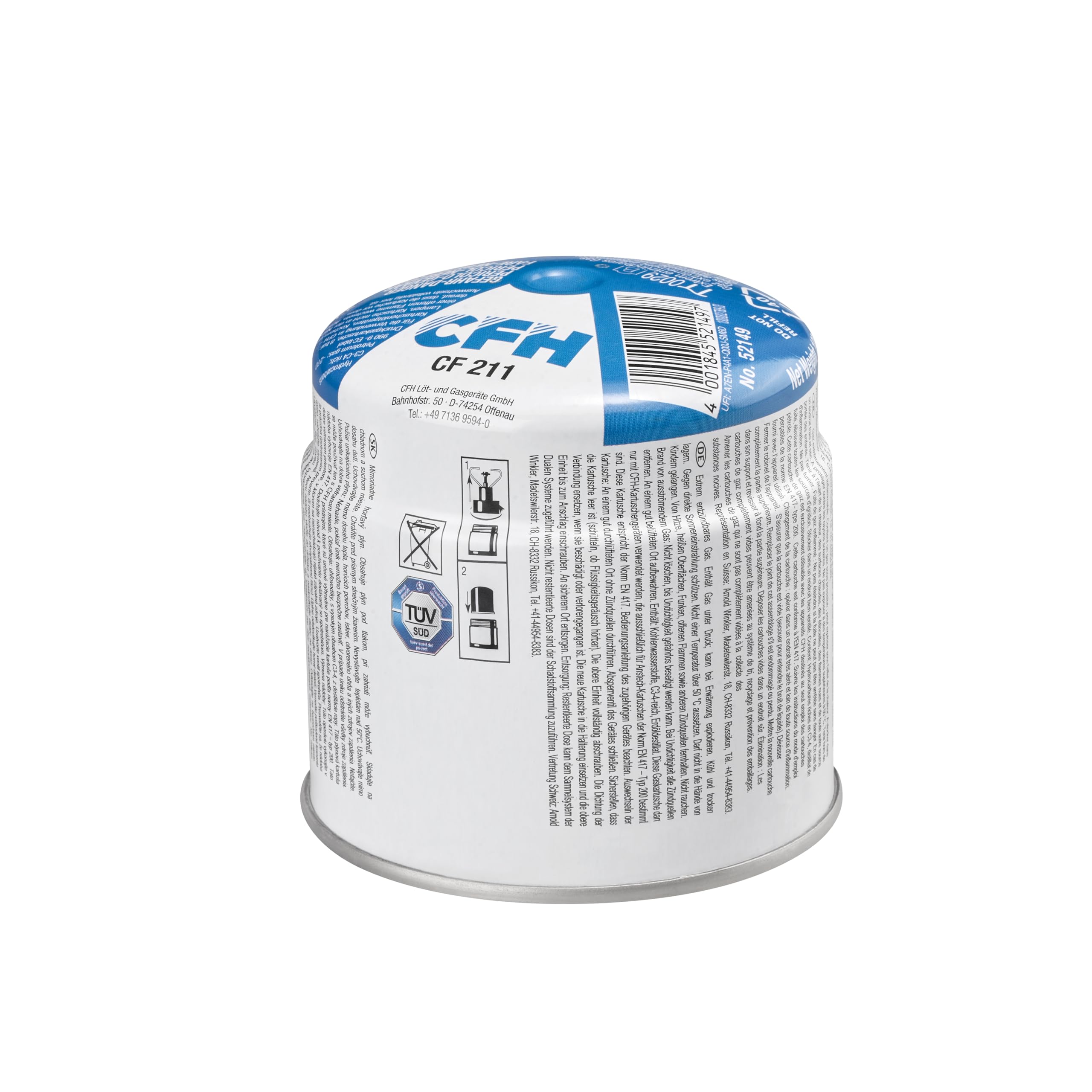 CFH Bunsen de laboratoire Graveur BL 172 52172