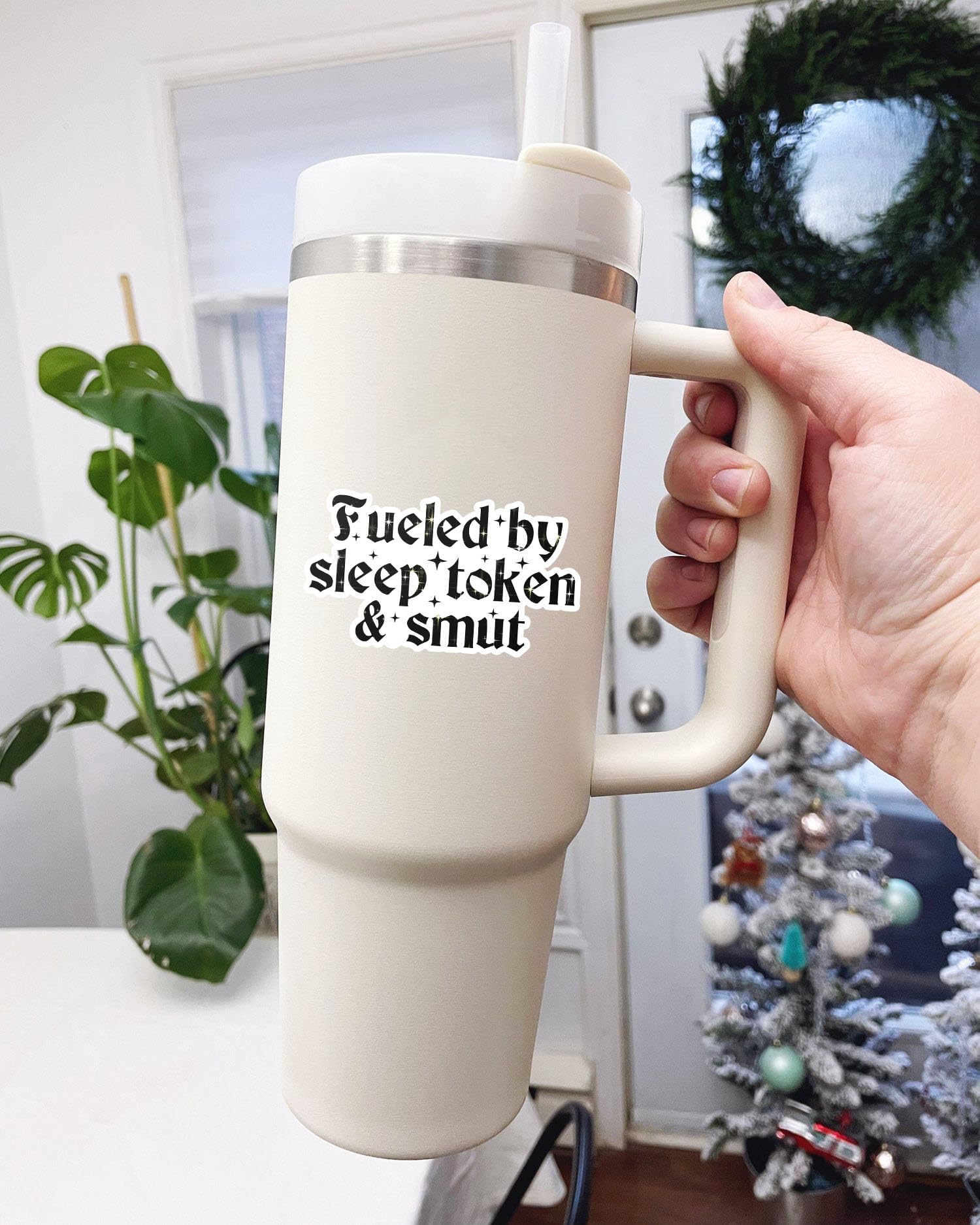3Pcs) Fueled By Sleep Token And Smut Stickers, 2\" Reading...