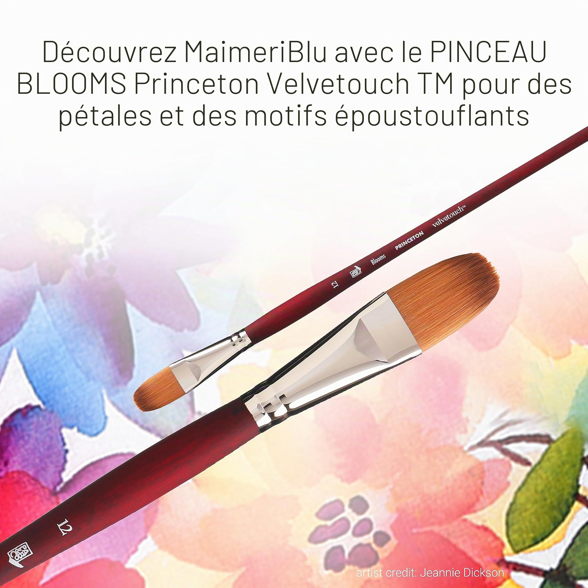 Maimeri Blu, Jeannie Dickson Kit de peinture aquarelle, 12 ml, 6 tubes – Fournitures de peinture aquarelle professionnelles