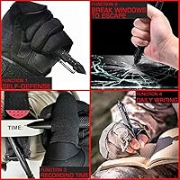 Vista 3 de Kit de Trauma Ifak, 74 Piezas de Suministros Tácticos de Primeros Auxilios Mejorados, Bolsa Molle Ifak Rip Away Suministros de Repuesto