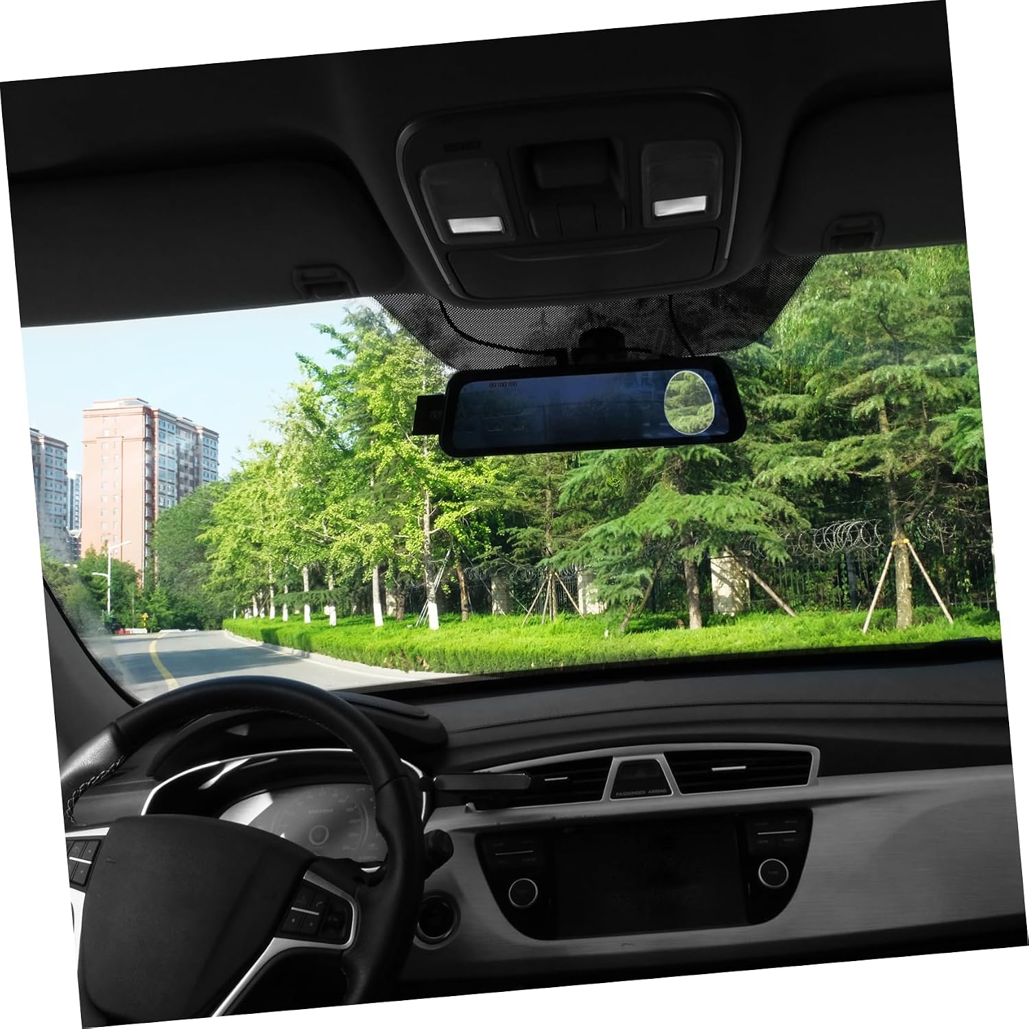 360° Car Mirrors Base 1 Pair Double Convex Side View Mirrors for Enhanced Safety Automotive Exterior Accessories
