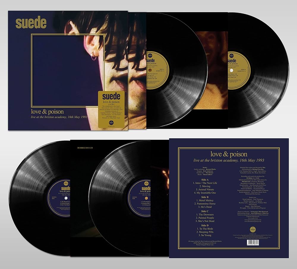 Suede - Love & Poison - 140-Gram Black Vinyl - Amazon.com Music