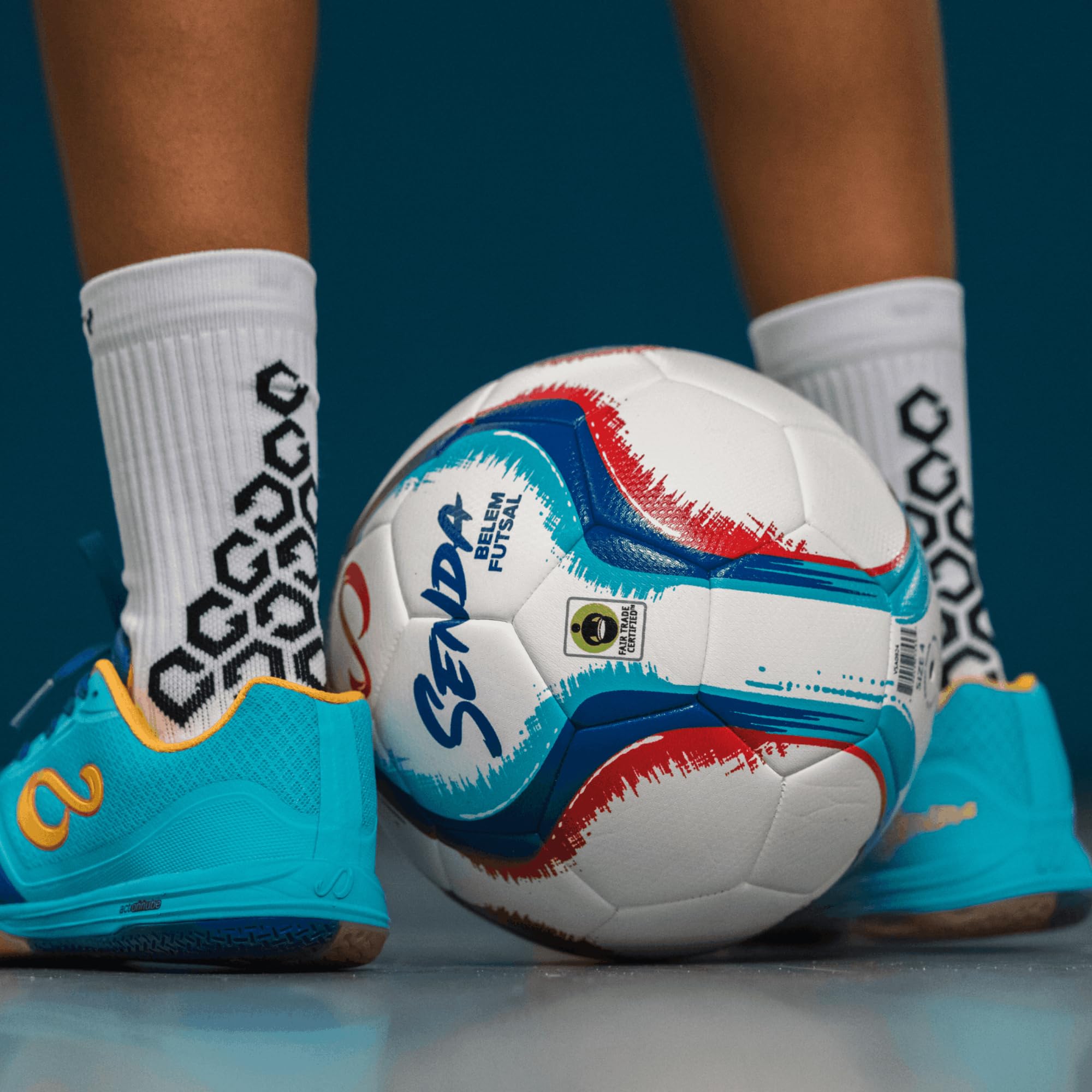 SENDA Belem - Balón de fútbol sala de entrenamiento, certificado de comercio justo