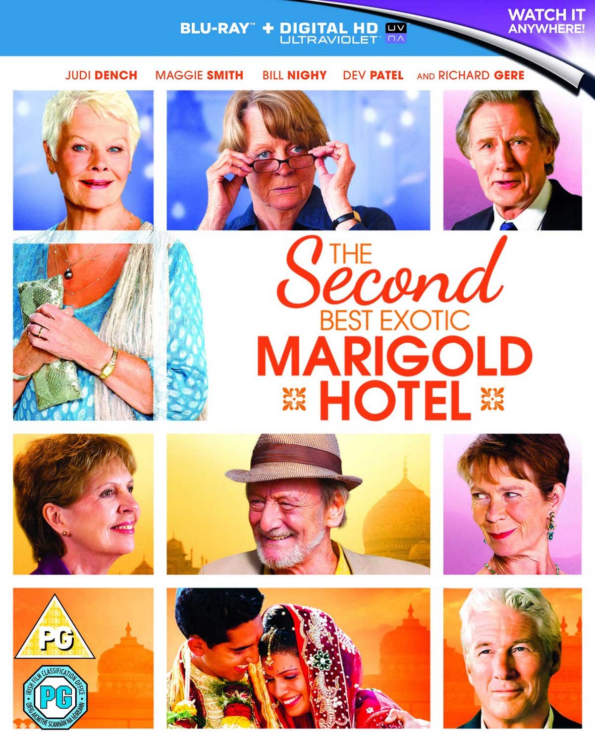 The Second Best Exotic Marigold Hotel [Blu-ray] [Region B]