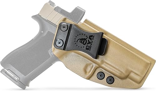 Miniatura 65 de CYA Supply Co. Funda para llevar armas dentro del cinturón, Base Optics Ready (Flat Dark Earth) Portador Oculto en la Pretina, IWB, Compañía