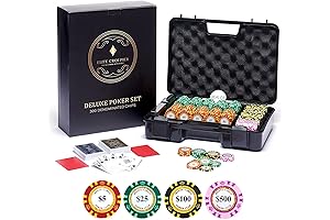 Deluxe 300 Poker Chips Set