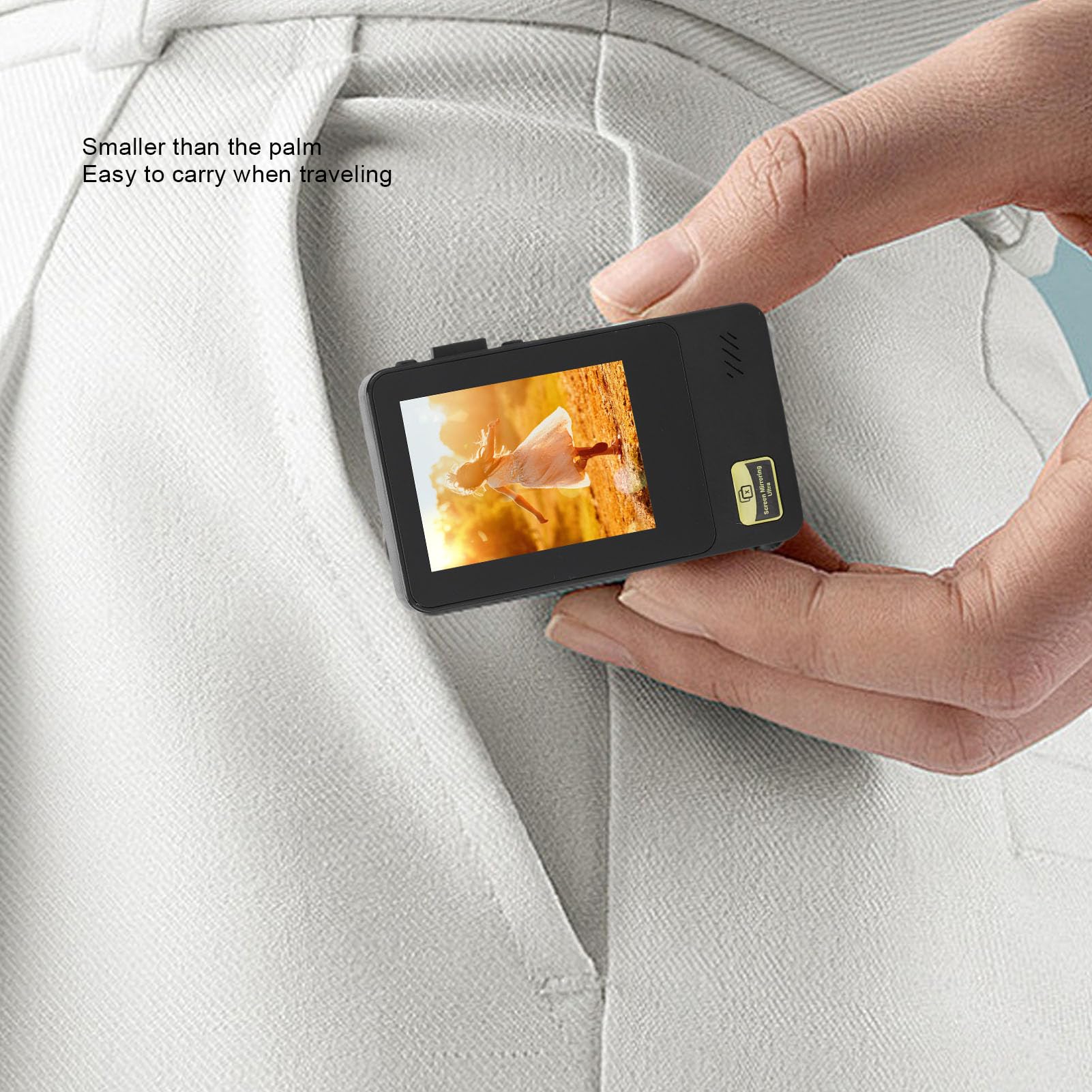 Cocoarm Wireless Phone Vlog Selfie Screen, 2.45in 400x800
