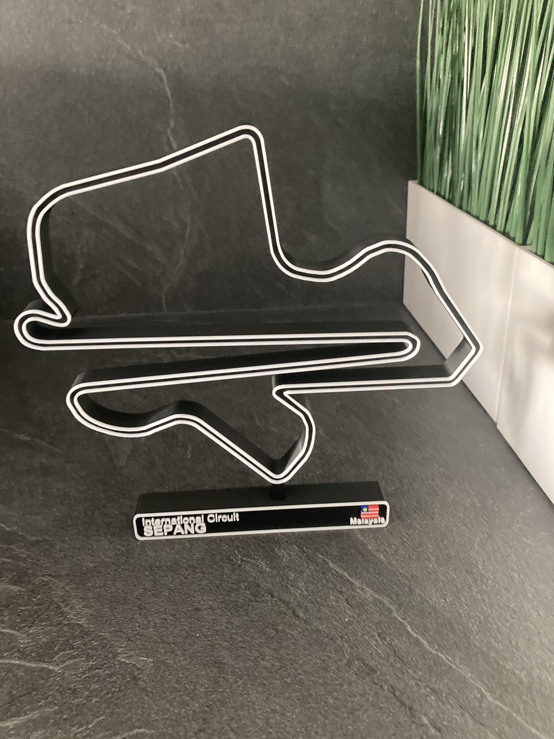Circuito de Sepang, Maqueta de Circuito de Carreras 3D, Decoración del Automóvil
