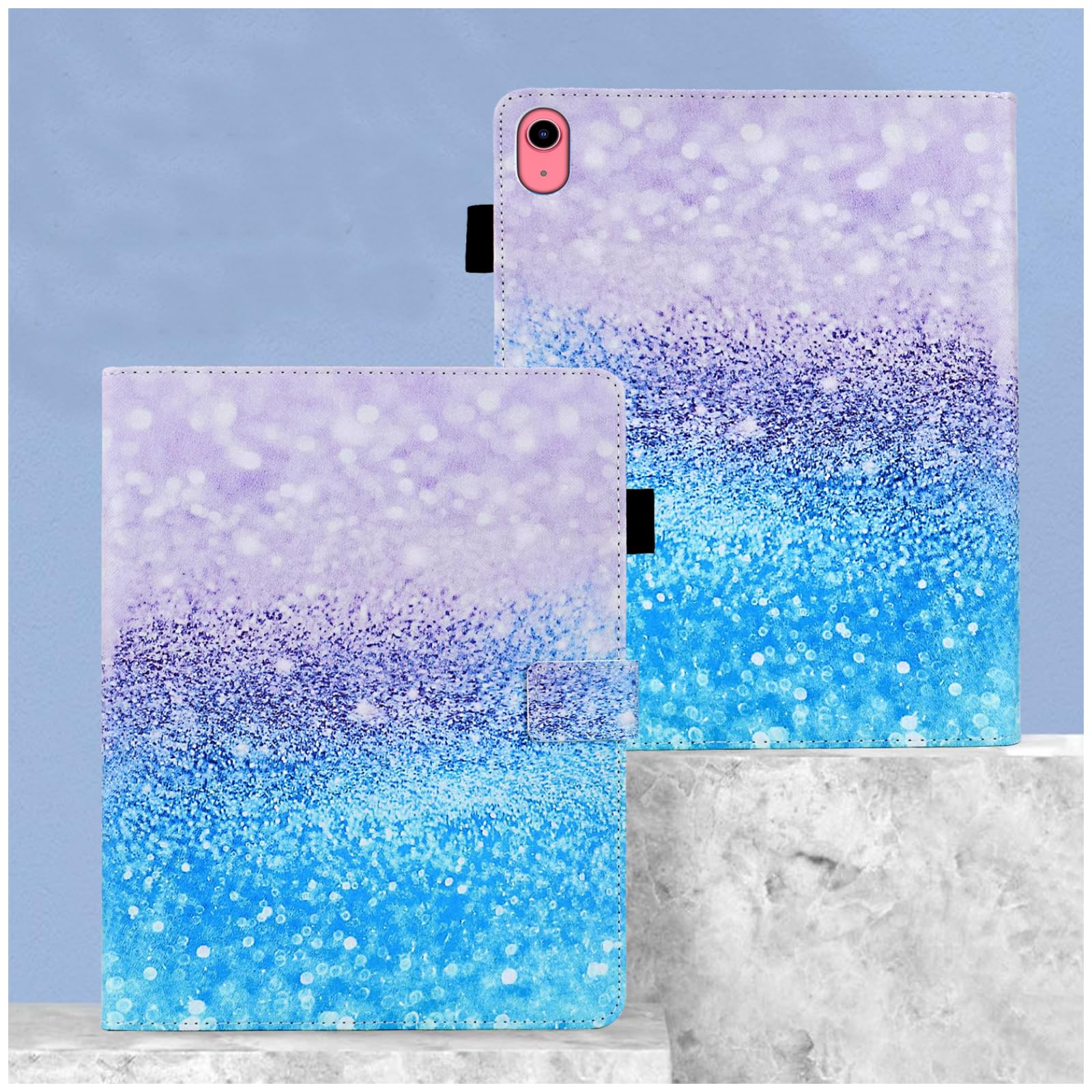 BYCeKe A16 Case for iPad 10th Generation 10.9 inch 2022,for iPad (A16) 11th Generation 11 Inch 2025,for i Pad 10th Gen Cute PU Leather Cover with Pen