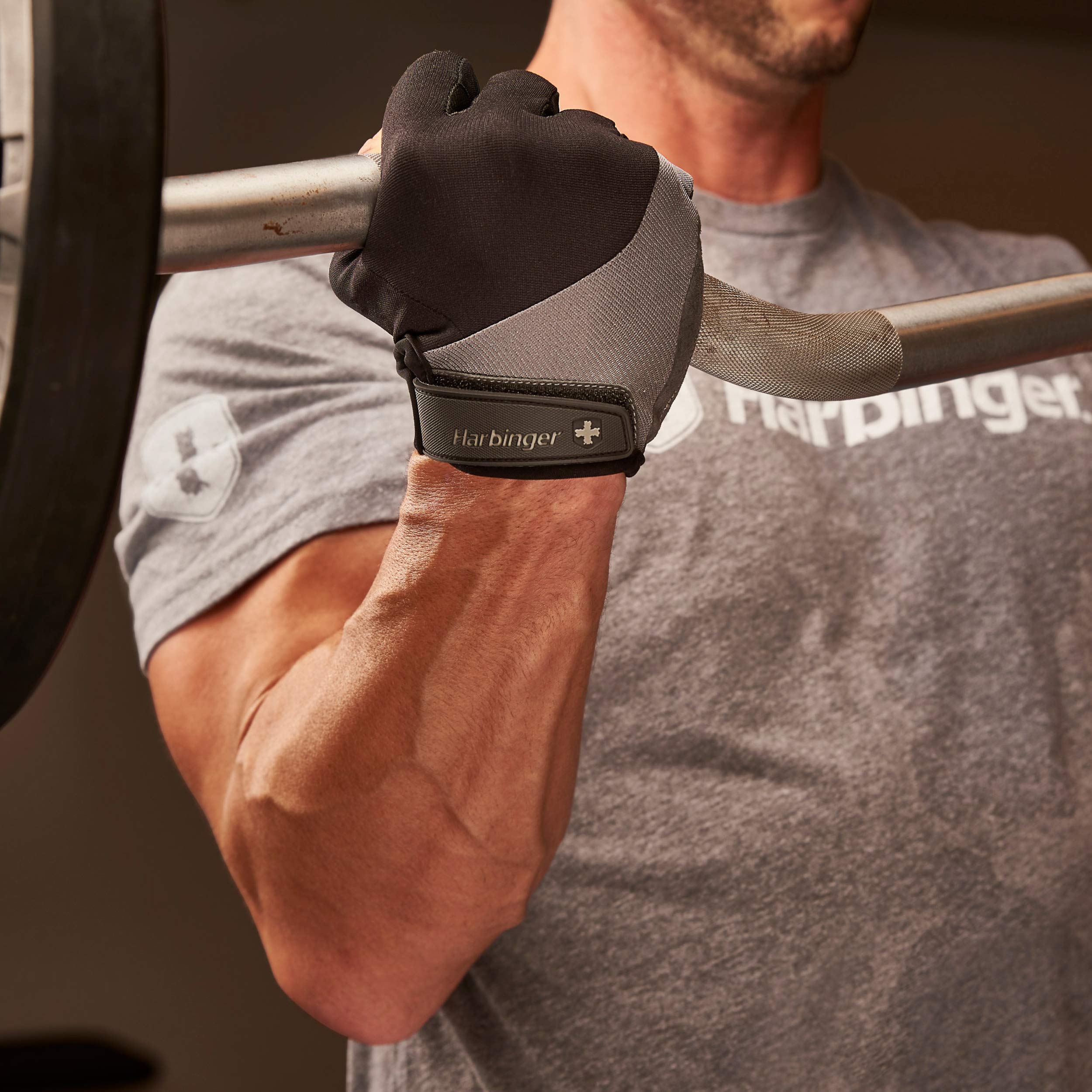 ウエイトトレーニング Harbinger Bioflex Wristwrap Glove Gray L Harbinger BioFlex® Wrist Wrap Gloves | Fitness Depot Plus