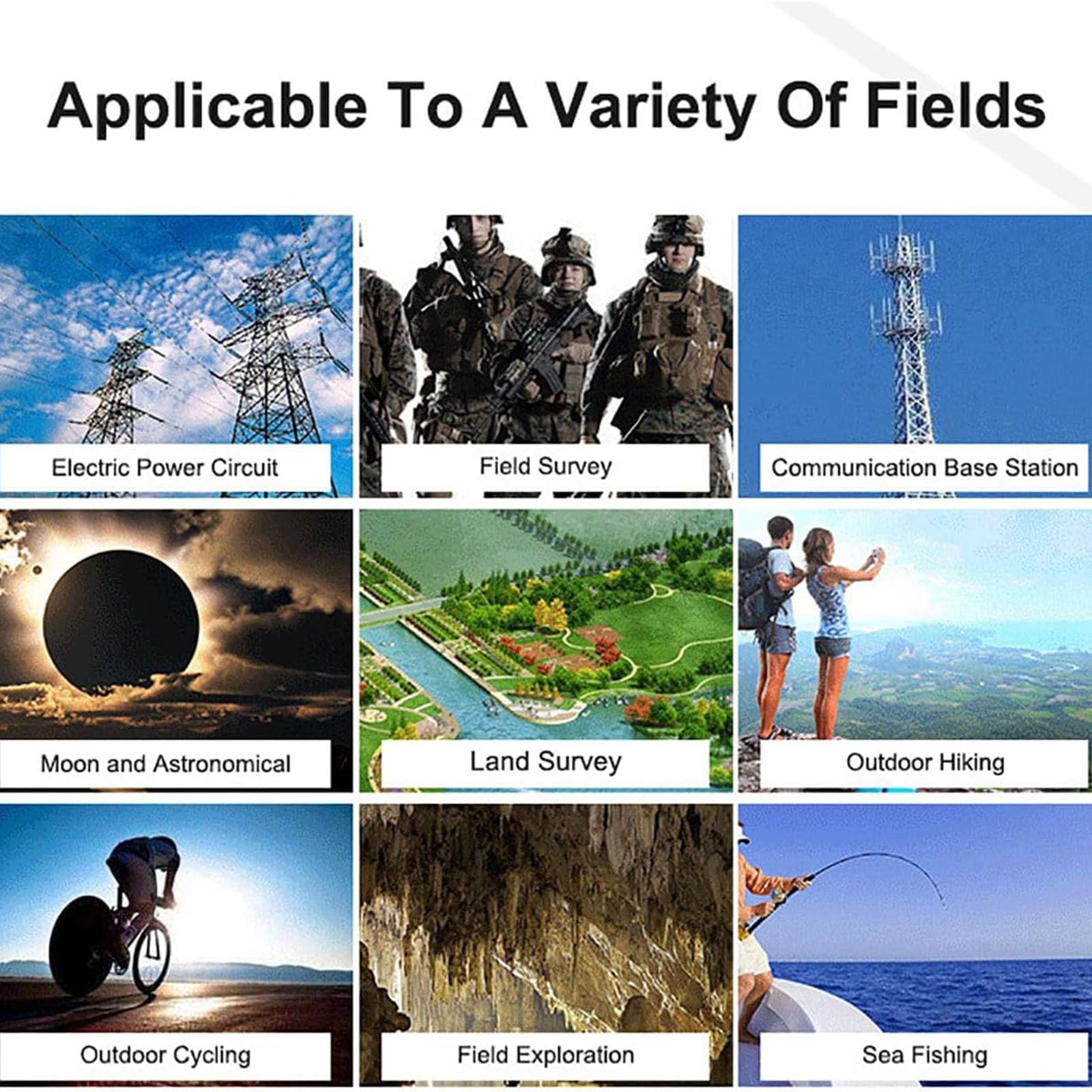 Equipo GPS Portátil para Topografía, Medición De Coordenadas Y Edición De Rutas, Navegación En Tiempo Real, Admite Exportación De Datos, para Bosques, Tierras De Cultivo, Montañas Y Minería