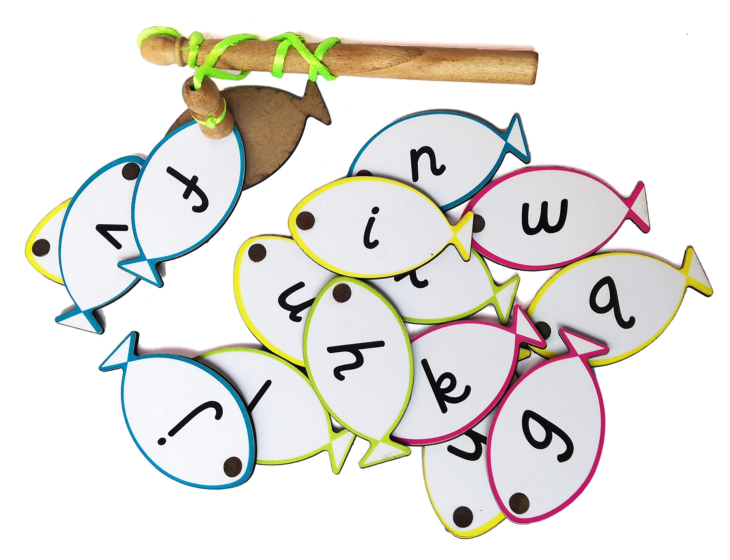 MFM TOYS Fishing Game ~ Magnetic Catching Alphabets & Sightwords Fishing Recognition Reinforcement Game (Alphabets Lowercase) (B07SQTWVG2) Amazon Price History, Amazon Price Tracker