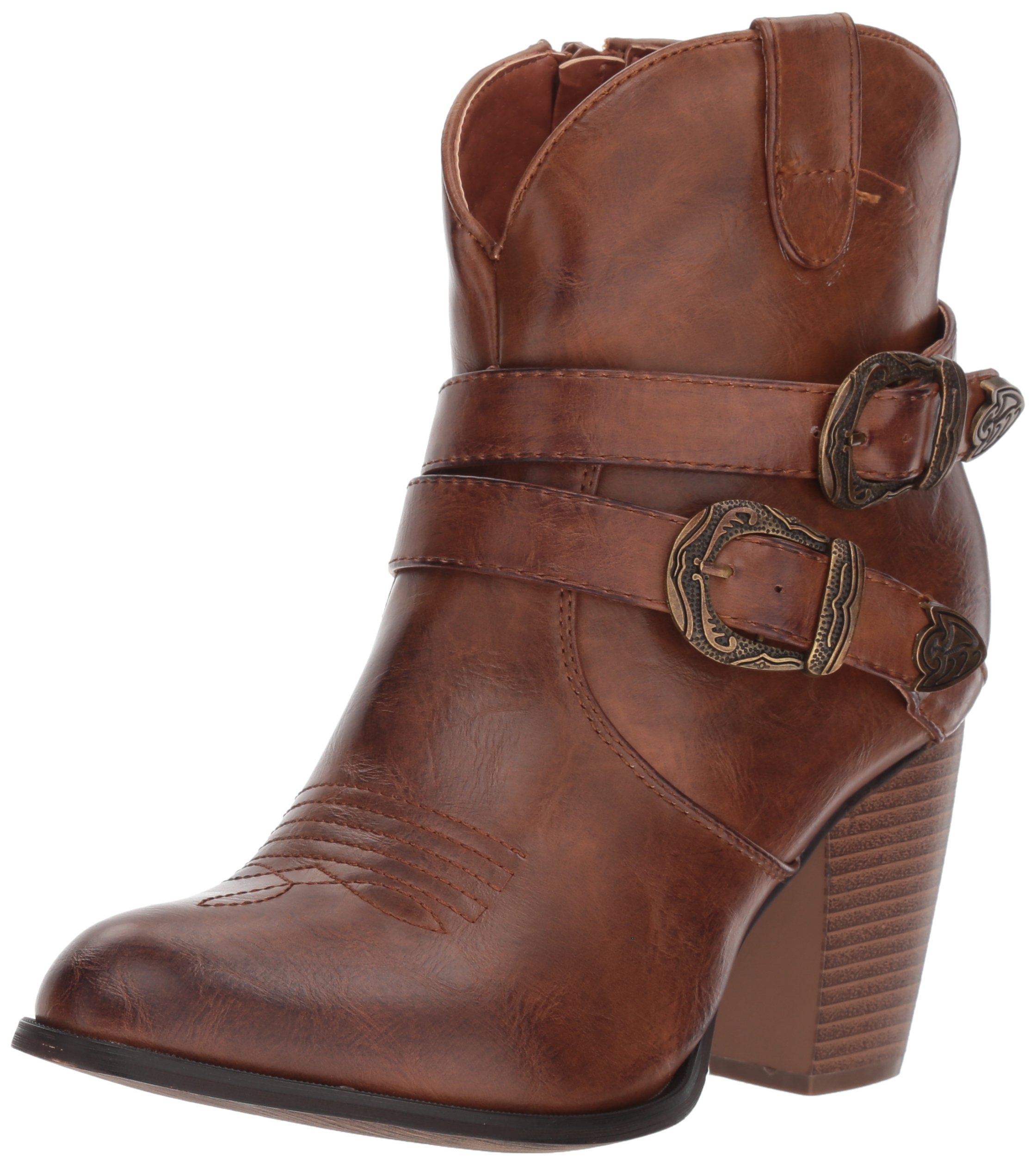 Roper Women's Maybelle Fashion Boot - Faux Leather Ankle Boot With Side Zip - View #8