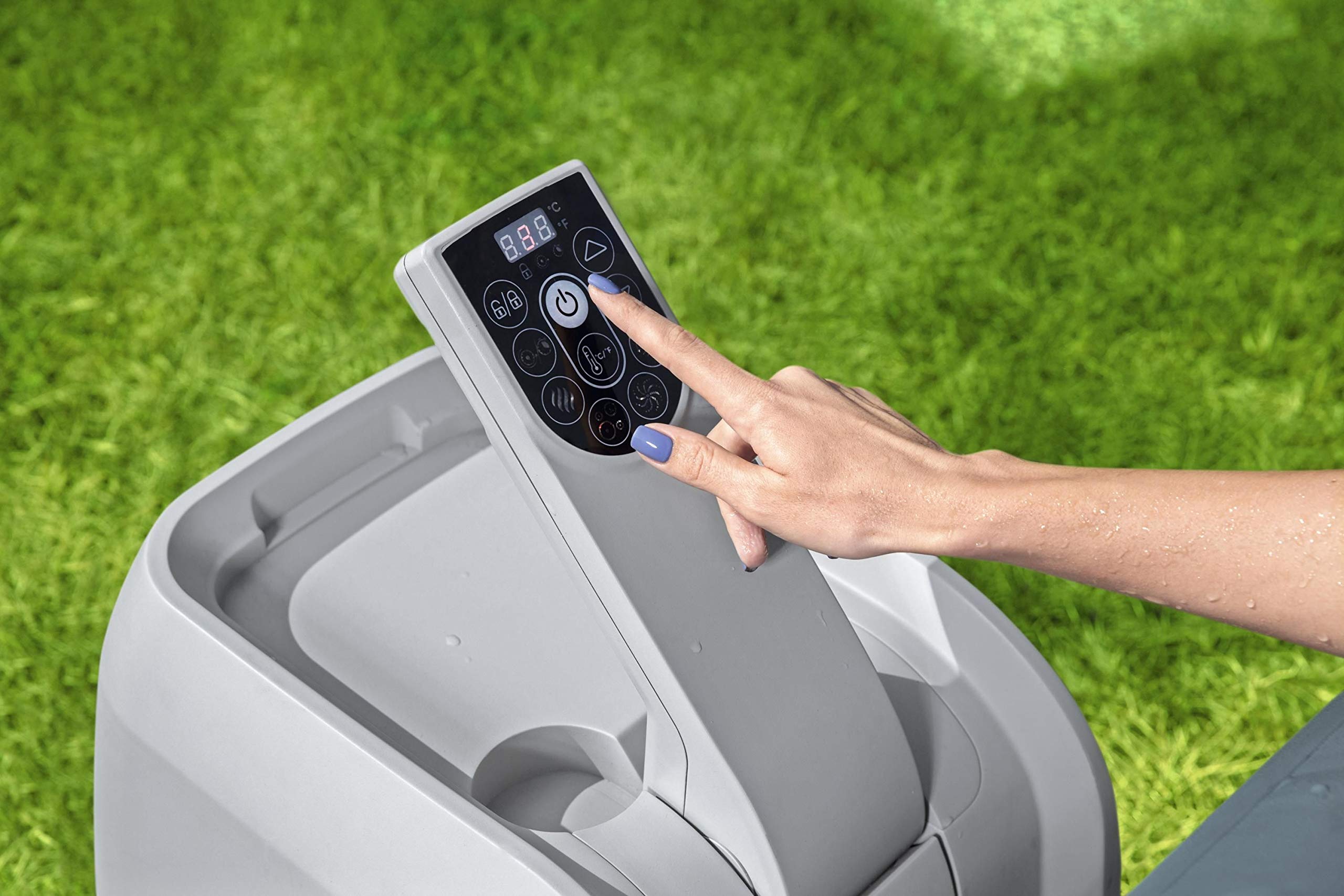 Bestway 60031 Minipiscina idromassaggio gonfiabile Hawaii Lay-Z-Spa HydroJet Pro