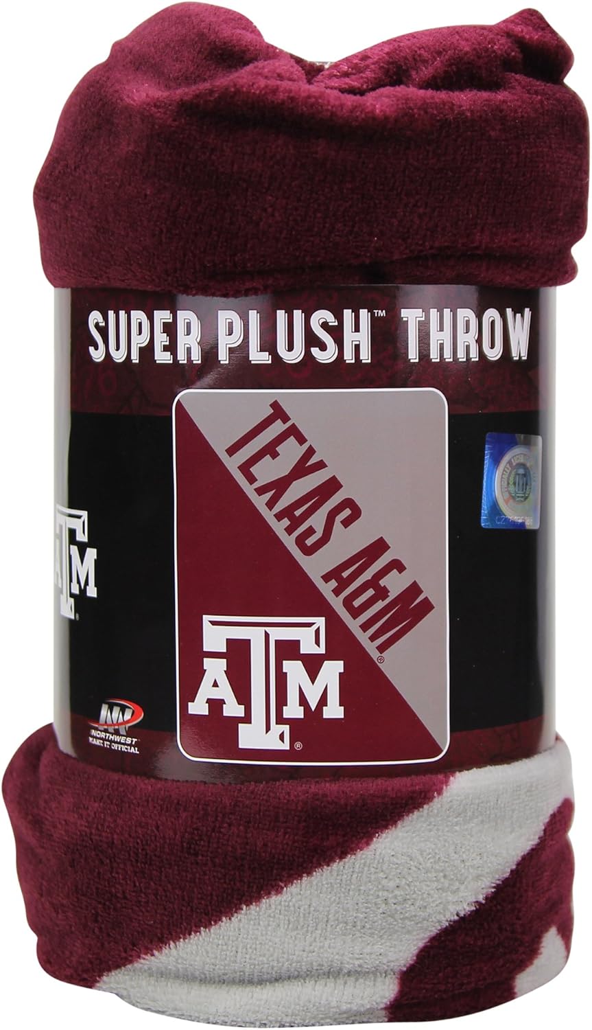 Northwest NCAA Unisex-Adult Micro Raschel Throw Blanket - Image 3