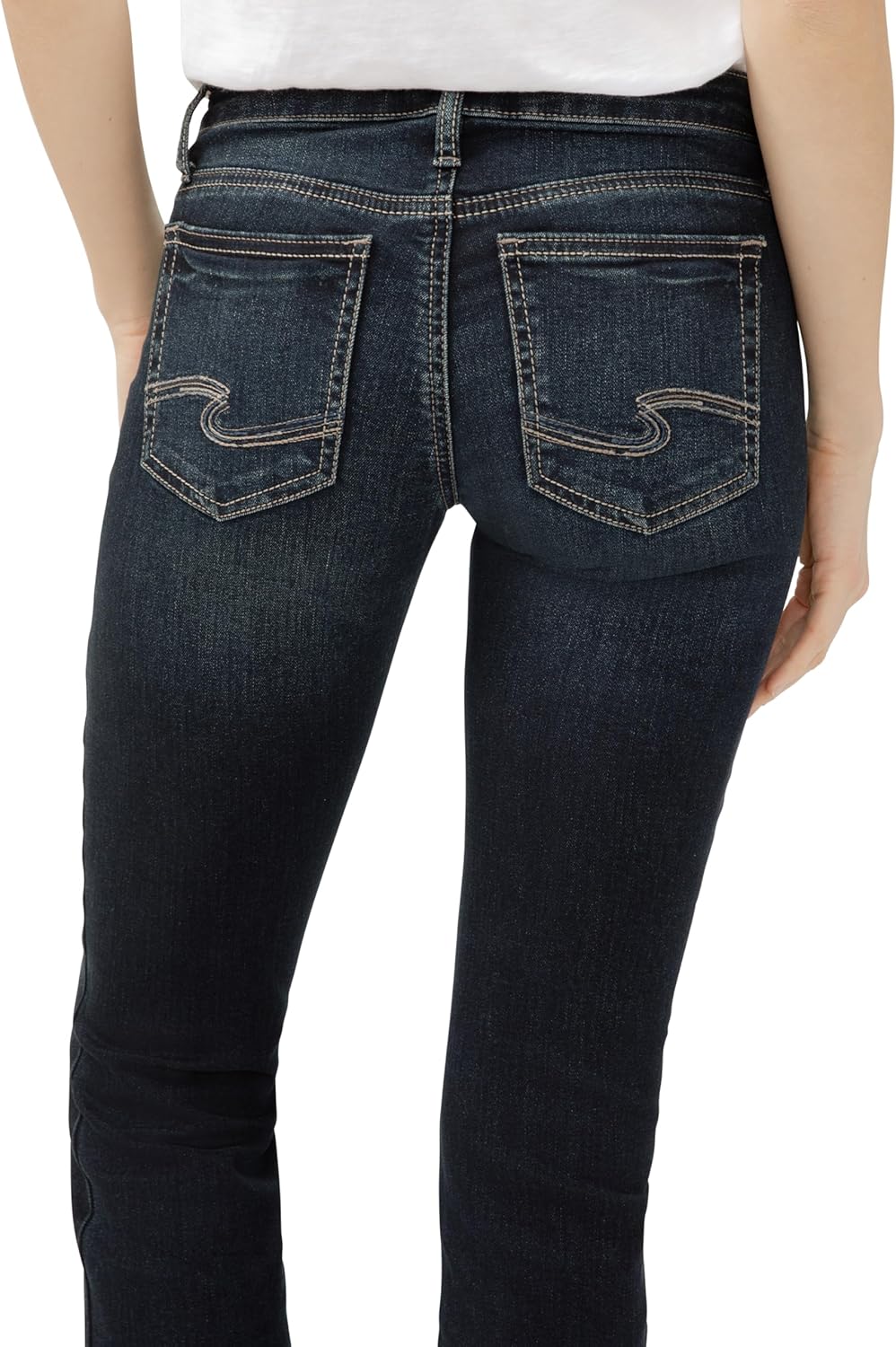 Silver Jeans Co. Women’s Tuesday Low Rise Slim Bootcut Jeans