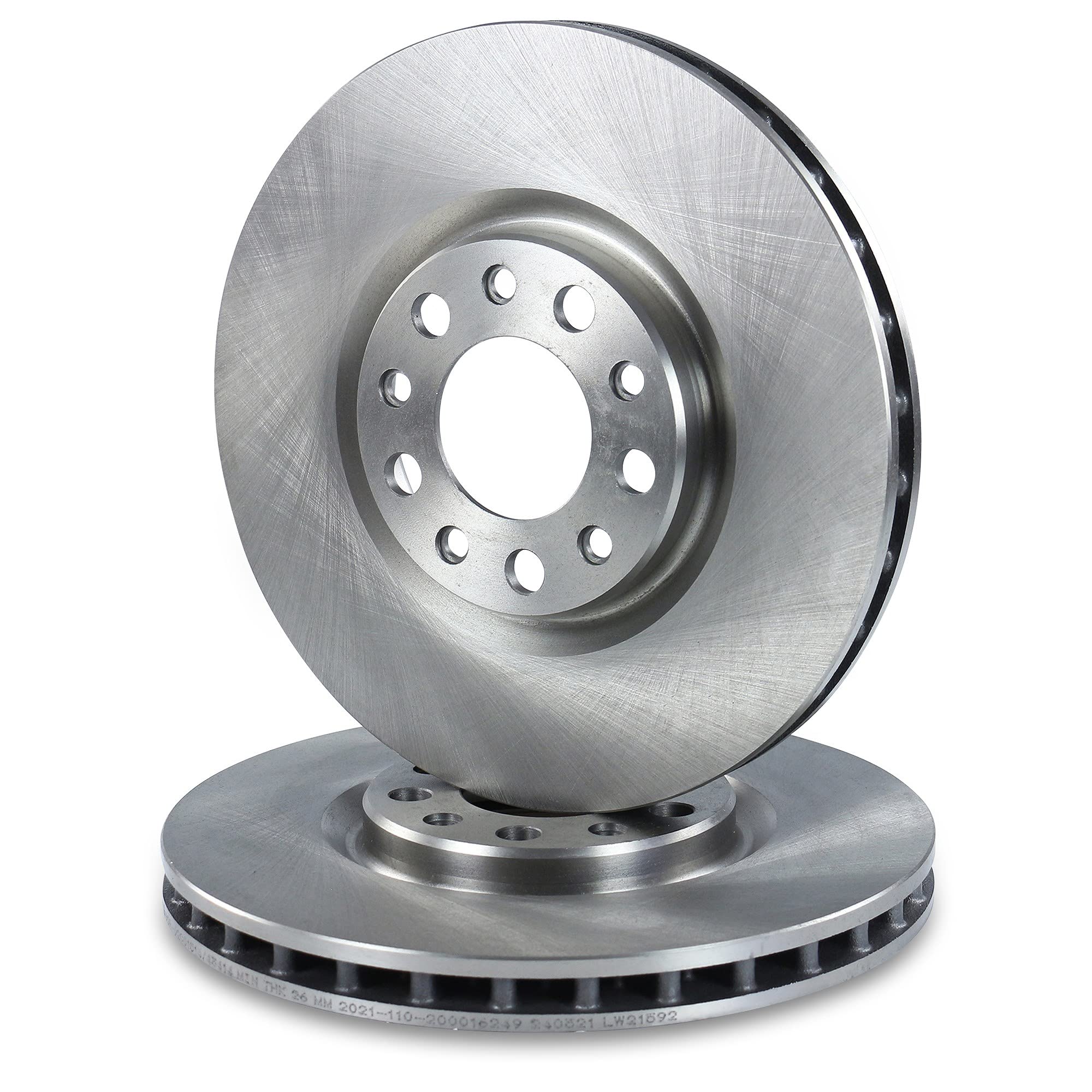 BESTPRICE Set freni incl dischi freno anteriori Ø 305mm + posteriori Ø 278mm + pastiglie freno anteriori e posteriori compatibile con ALFA ROMEO 159 (939_), BRERA (939_), SPIDER (939_)