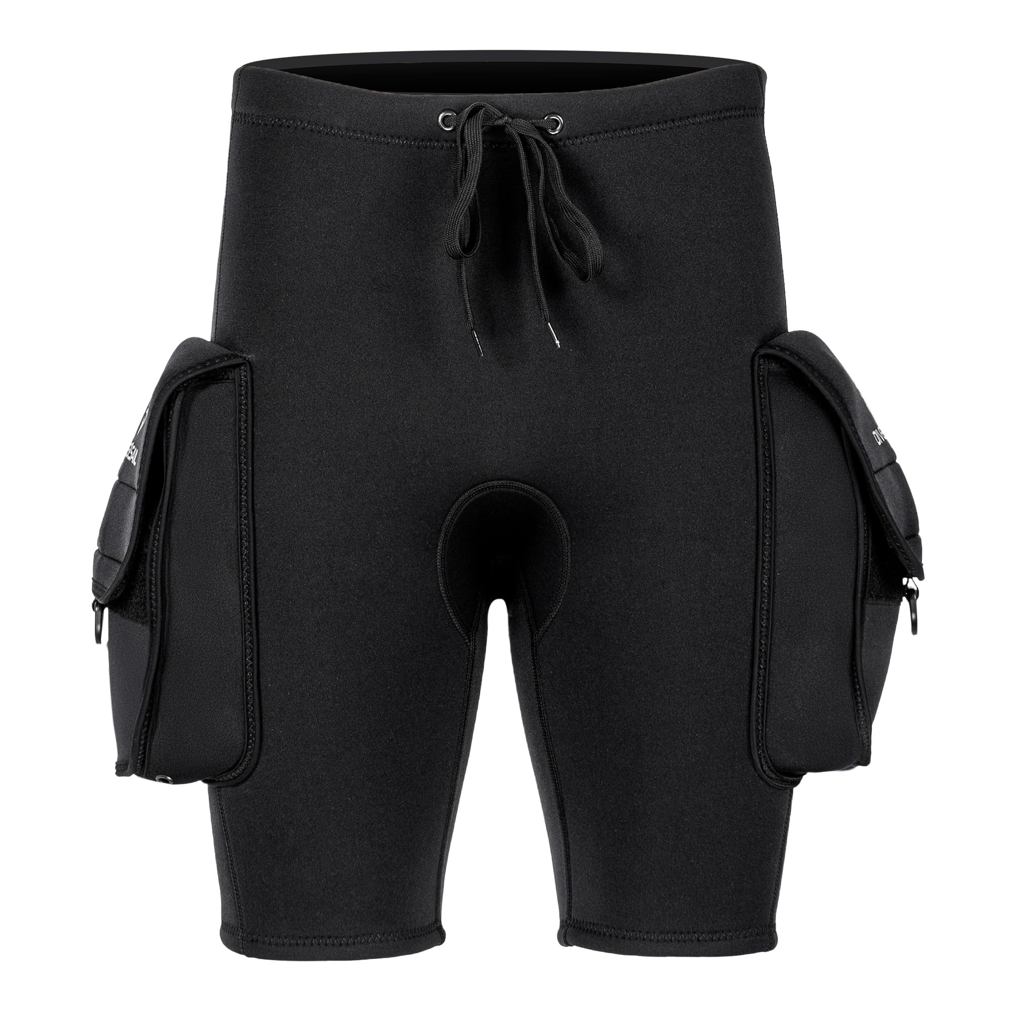 Neoprene Tech Shorts 3 mm 3 mm z 2 dużymi kieszeniami do nurkowania - spodnie neoprenowe - krótki kombinezon neoprenowy do pływania, surfowania, snorkelingu