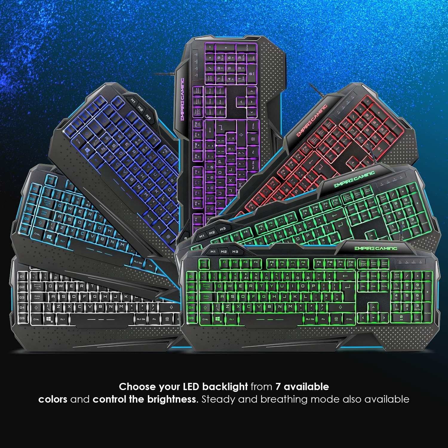 EMPIRE GAMING Hellhounds PC Gaming Pack components