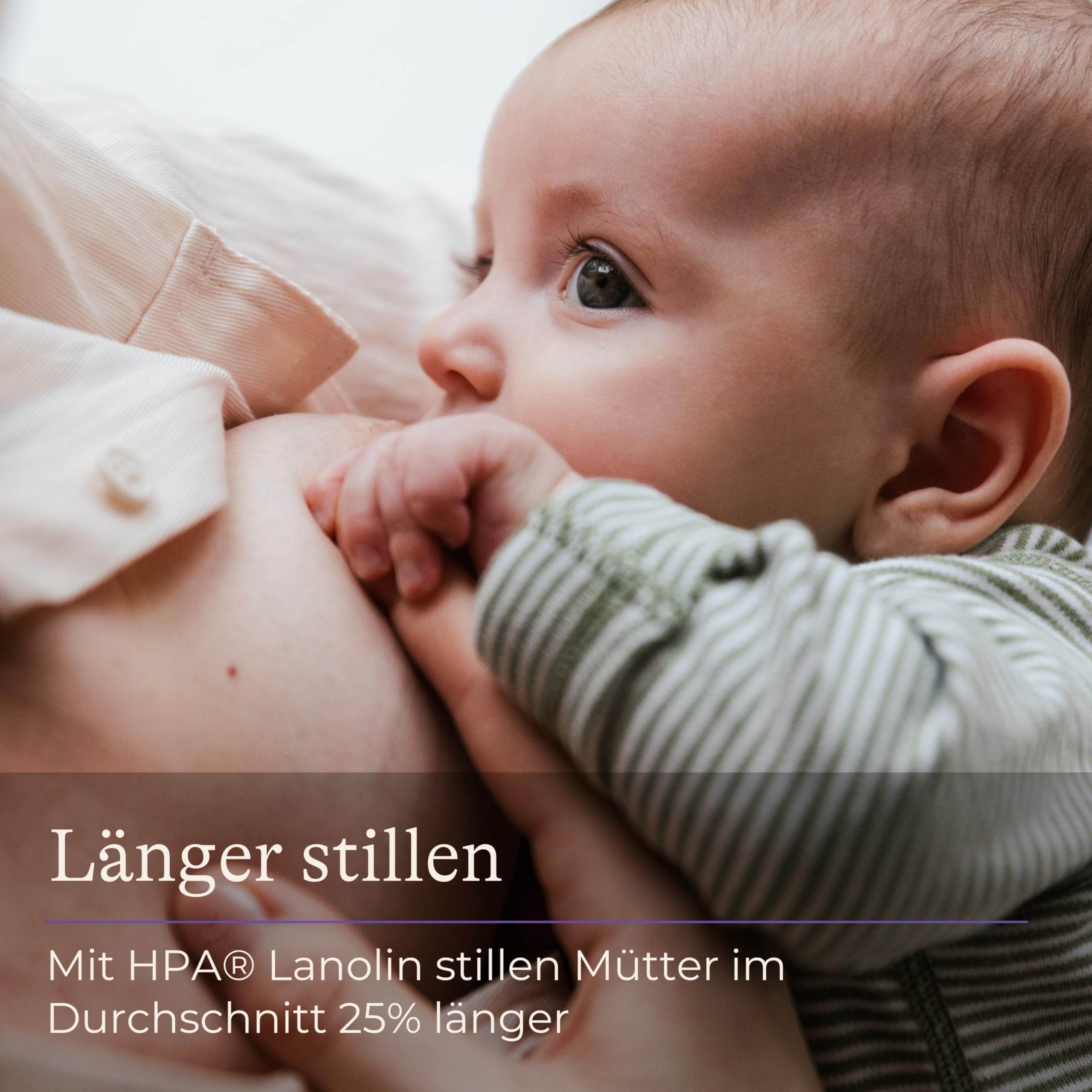 Lansinoh HPA Lanolin Brustwarzensalbe, 2 x 40 ml - beruhigt & schützt beanspruchte Brustwarzen - 100 % natürlich & klinisch getestet
