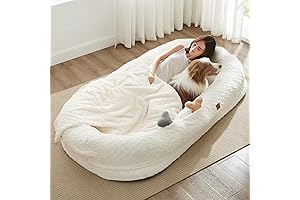 Giant Human-Sized Luxury Dog Bed