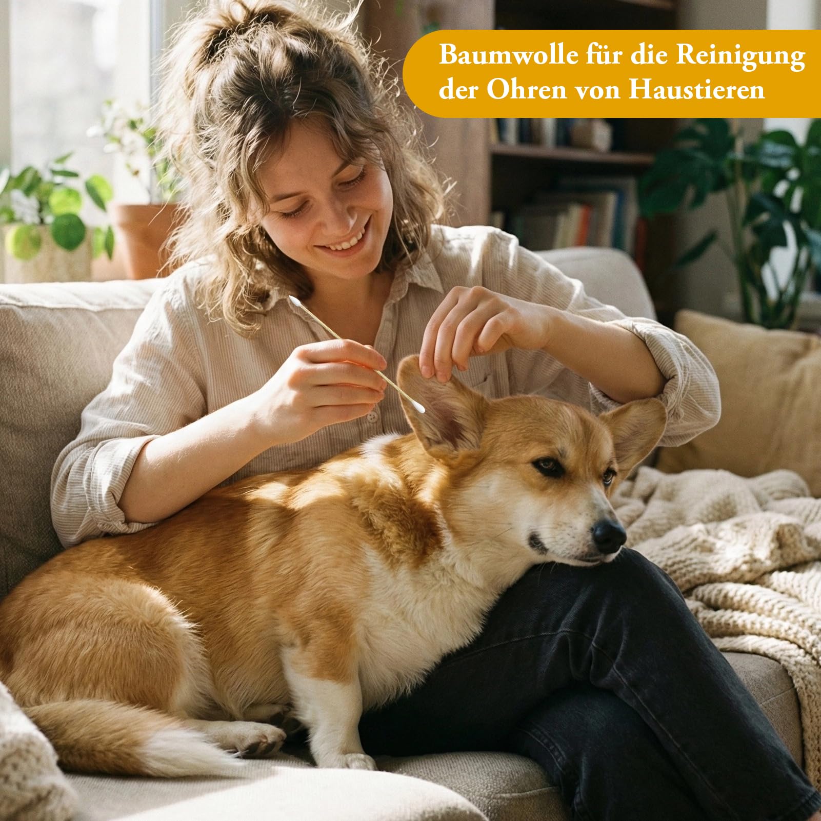 100 sztuk bambusowych patyczków higienicznych, 15 cm, Cotton Swabs, pałeczki do uszu, podwójna główka, do czyszczenia, brwi, upiększania, paznokci