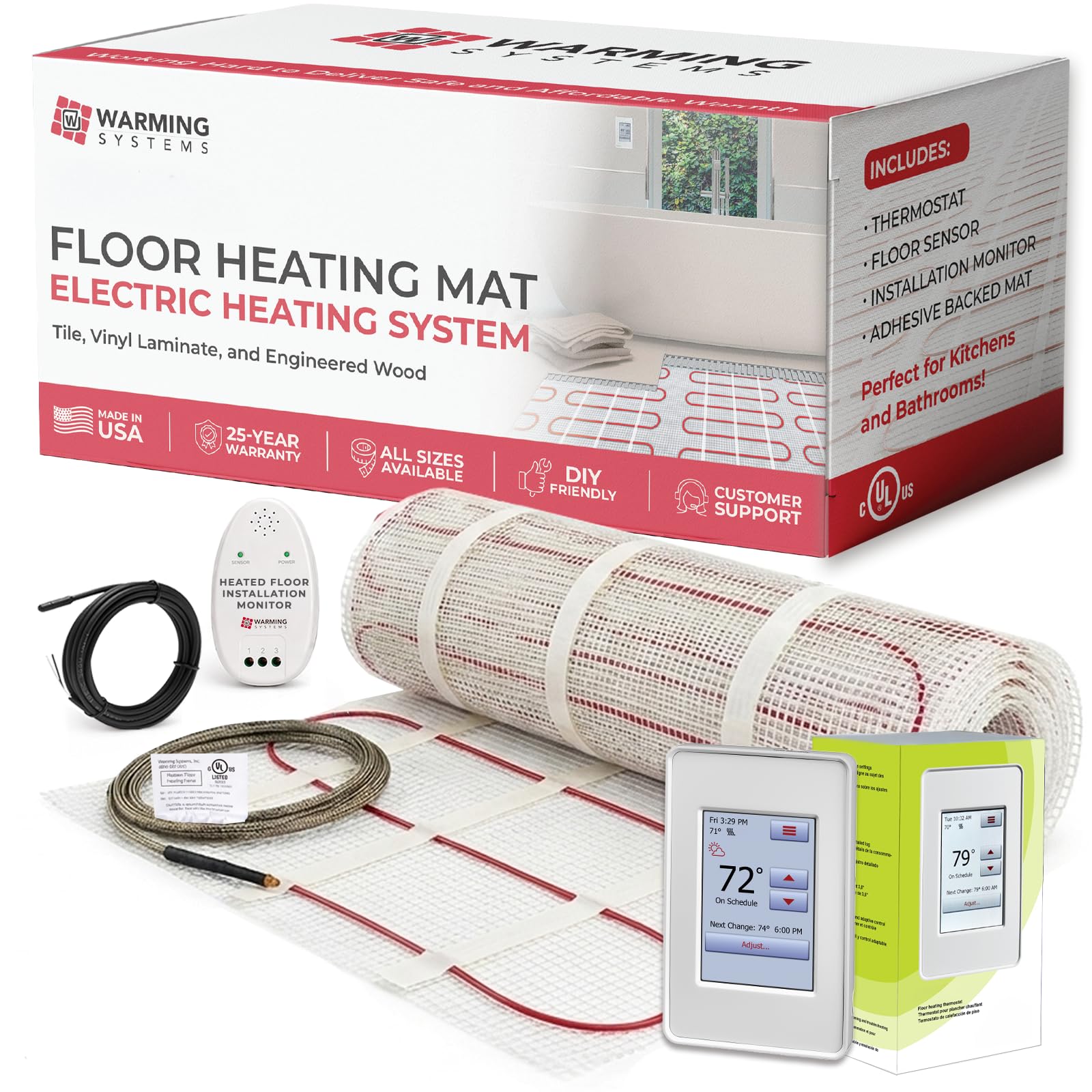 Warming Systems 15 Sqft Mat Kit