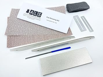 ALS Guitar Diamond Fret Dressing Kit with Instructions