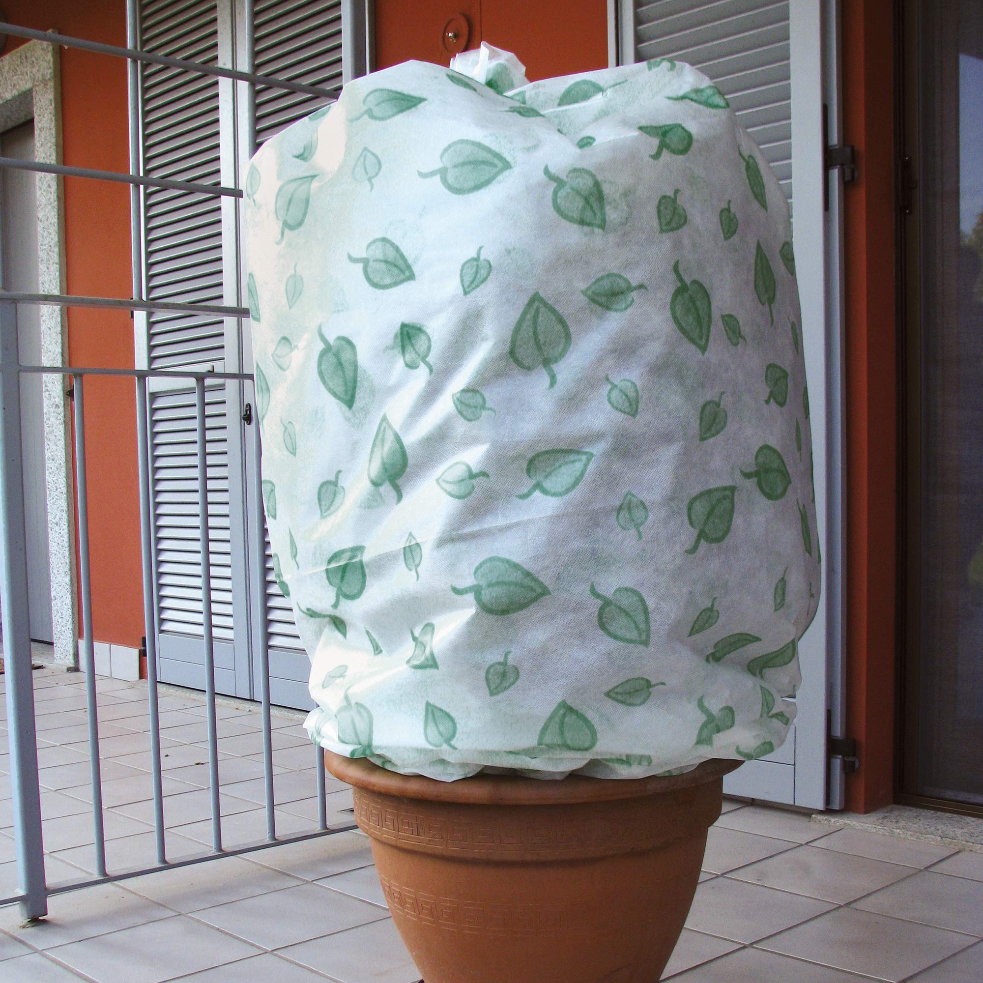 TENAX Ortoclima Plus 1,60x5 m Bianco, Velo Protettivo Antigelo Invernale per Piante, in TNT Tessuto Non Tessuto 30 g/m², Protegge Piante, Fiori e Ortaggi da Freddo, Gelo e Vento