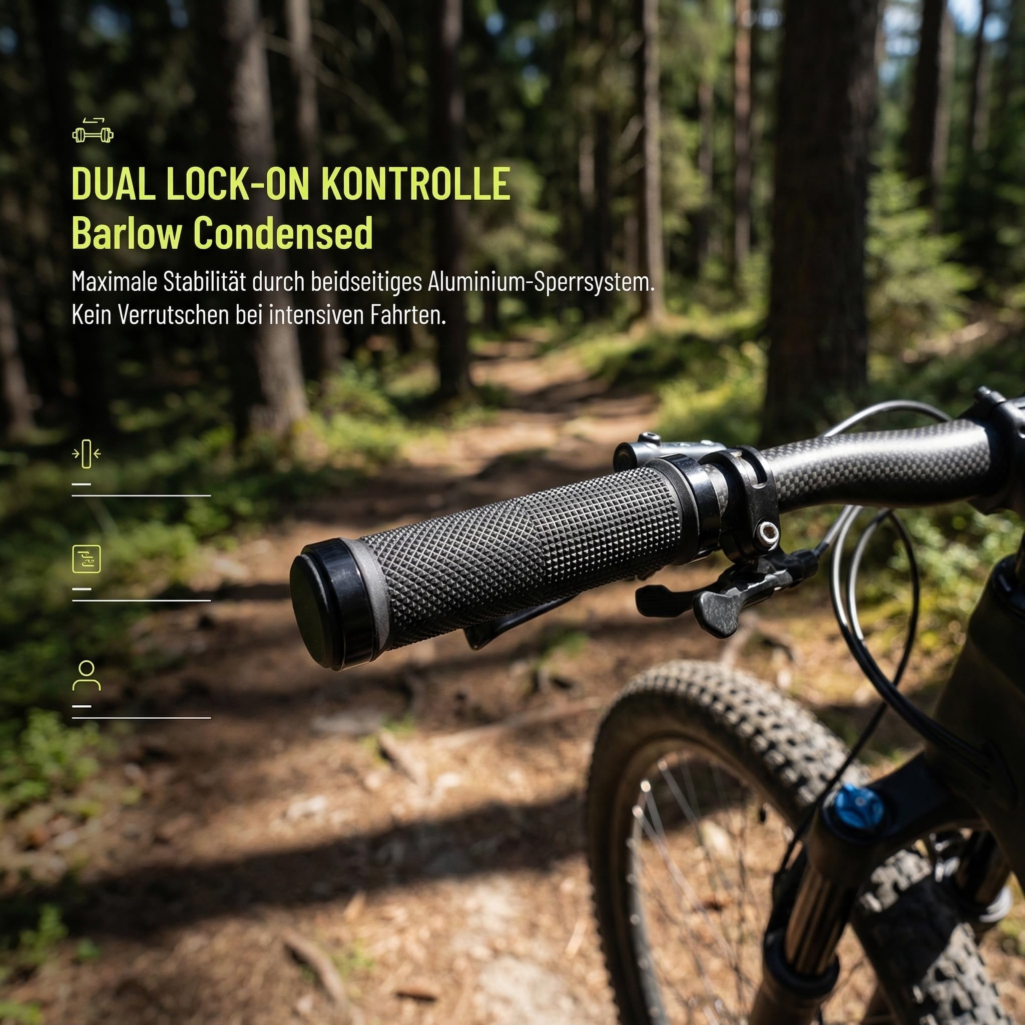 Uniwersalne uchwyty rowerowe antypoślizgowe, z podwójnym aluminiowym zabezpieczeniem i lekkie – dla miasta, trekkingu i rowerów górskich – dla rowerzystów i osób dojeżdżających do pracy