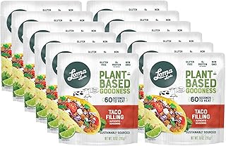 Loma Linda - Plant-Based Complete Meal Solution Packets (Taco Filling (10 oz.), 12 Pack)