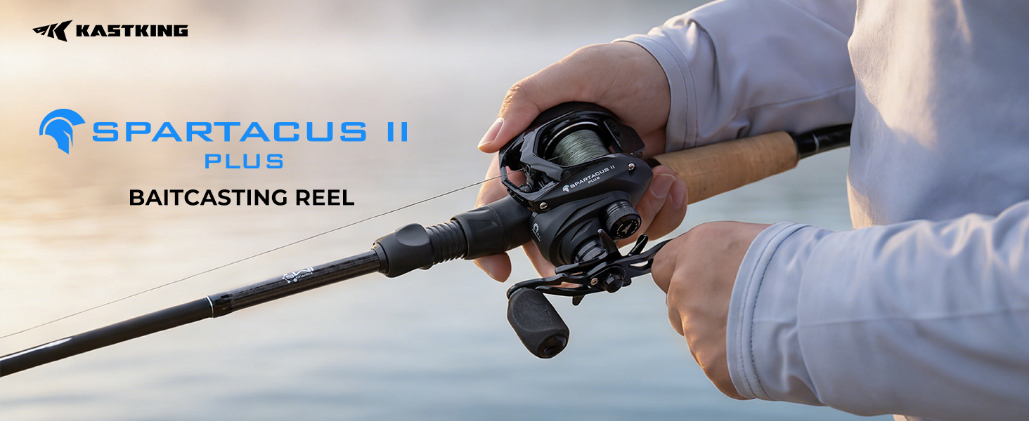 Amazon.com : KastKing Spartacus II Plus Baitcasting Reel