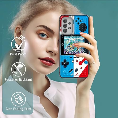 Miniatura 2 de RYUITHDJP Funda para Samsung Galaxy A53 5G de 6.5 pulgadas, diseño de jugadores de juegos para Samsung Galaxy A53 5G, funda resistente de doble capa