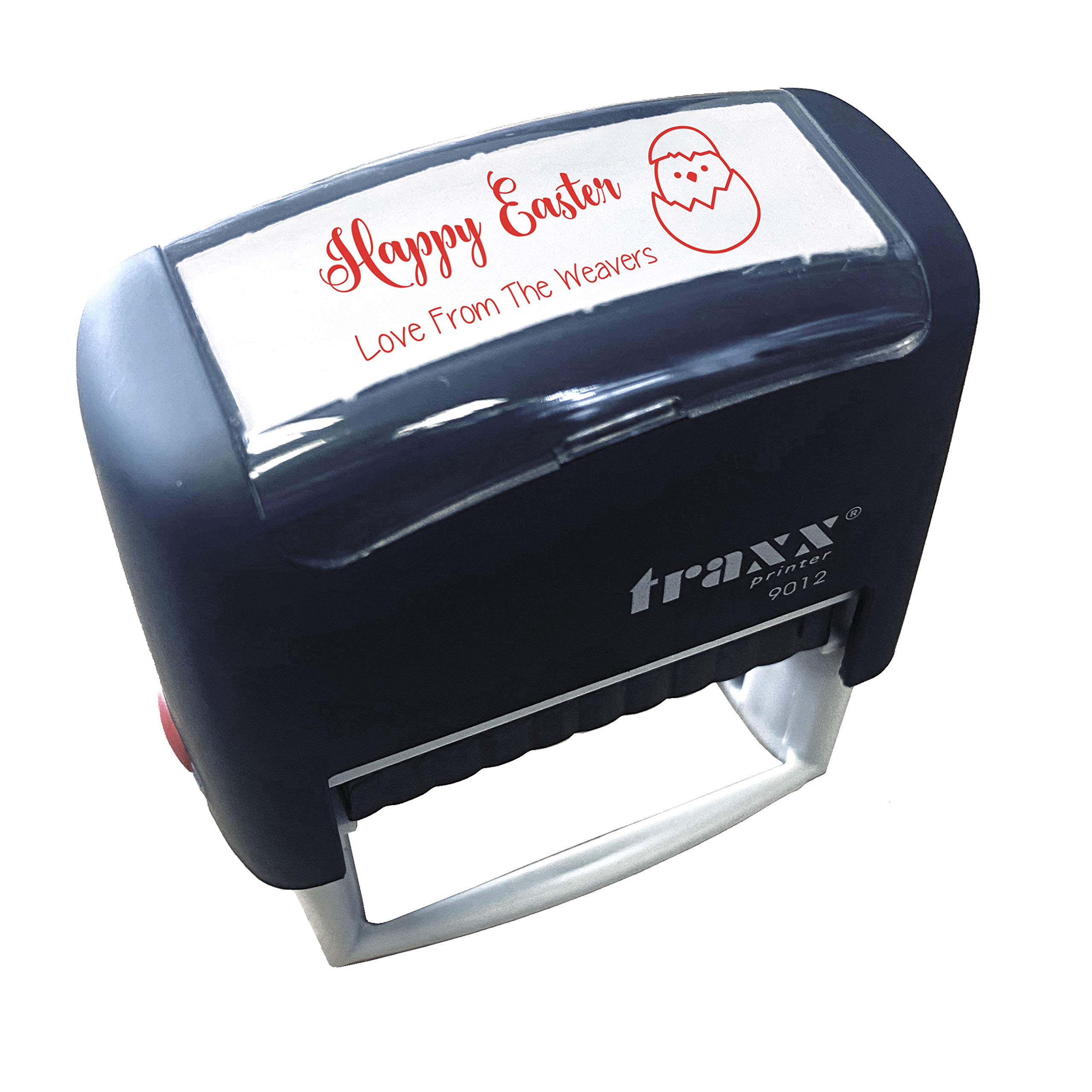 Traxx 9012 Personalised Easter Self Inking Rubber Stamp