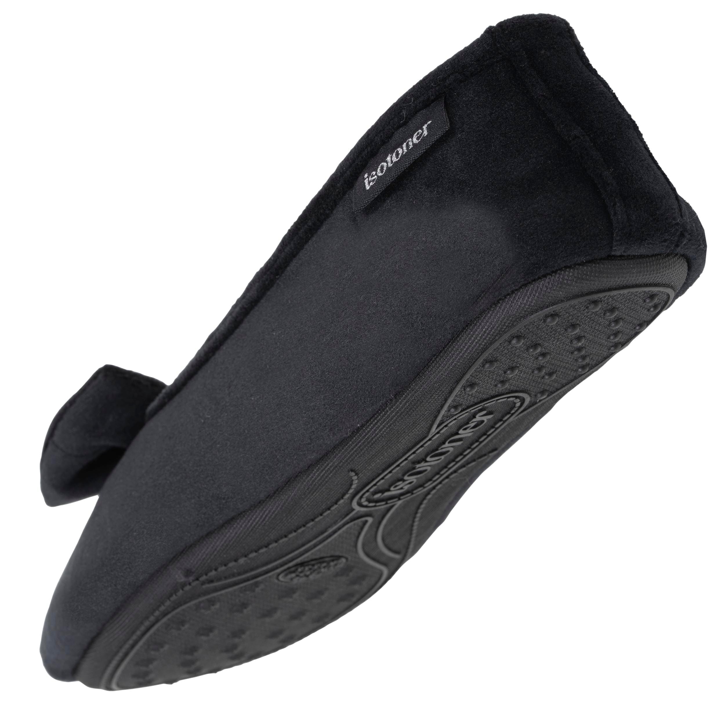 Isotoner Klapki damskie Ballerinas kapcie czarne 41/42