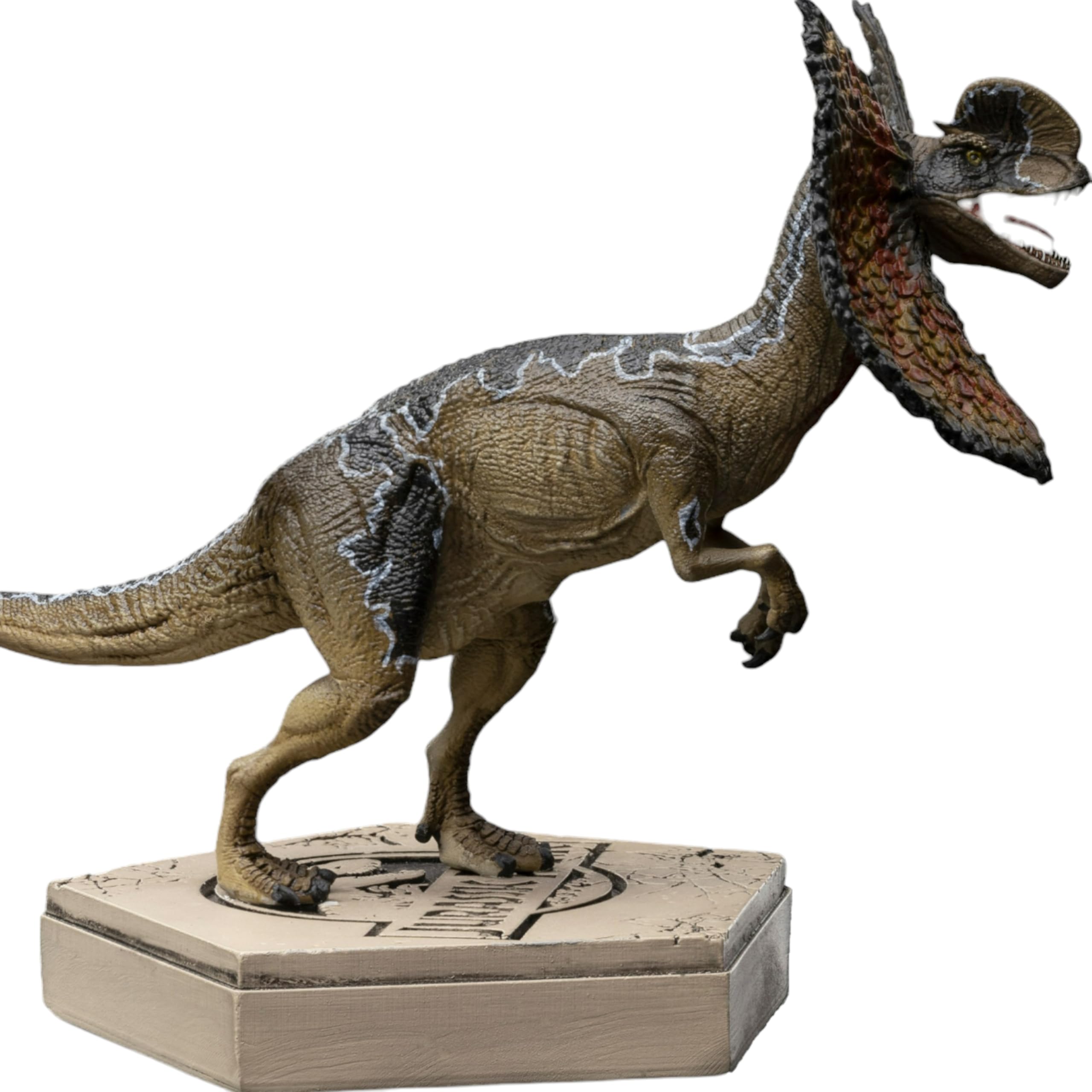 jaune, Eric GEIRNAERT, La résine fossile de Jurassic Park
