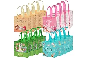 YANGTE 16 Piece Easter Carrier Bag & Case